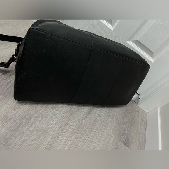 John Varvatos Morrison Leather Duffel Bag - Picture 10 of 16